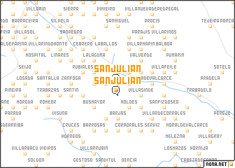 map of San Julián