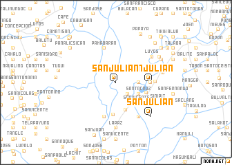 map of San Julian