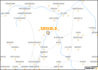 map of Sankala