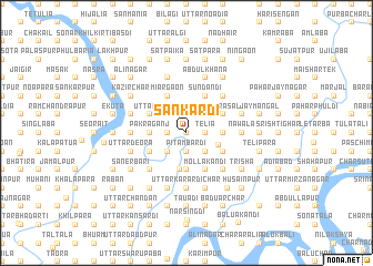 map of Sankardi