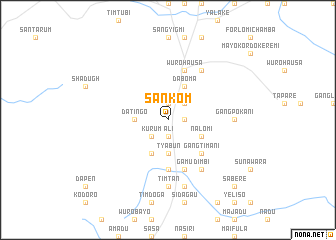 map of Sankom