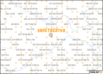 map of Sankt Agatha