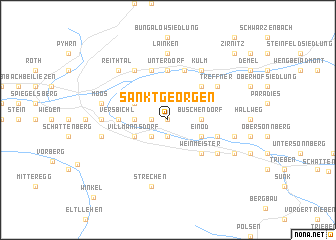 map of Sankt Georgen