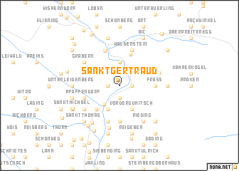 map of Sankt Gertraud