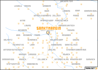 map of Sankt Marein