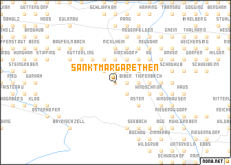 map of Sankt Margarethen