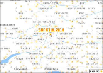 map of Sankt Ulrich