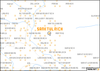 map of Sankt Ulrich