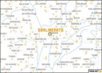 map of San Liberato