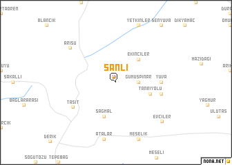 map of Şanlı