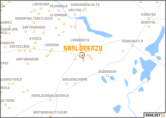 map of San Lorenzo