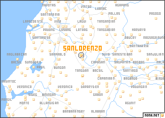 map of San Lorenzo