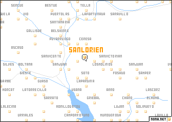 map of San Lorién