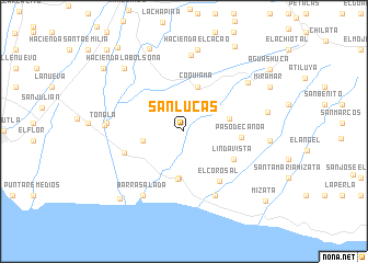 map of San Lucas
