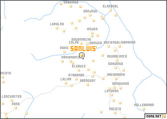 map of San Luis