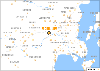 map of San Luis