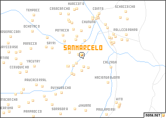 map of San Marcelo