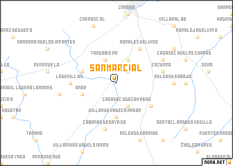 map of San Marcial