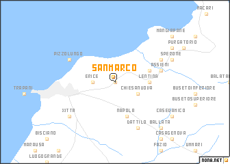 map of San Marco