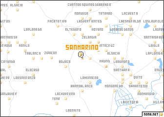 map of San Marino