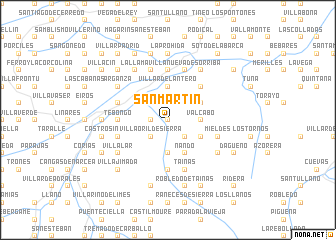 map of San Martín