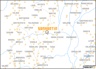 map of San Martin