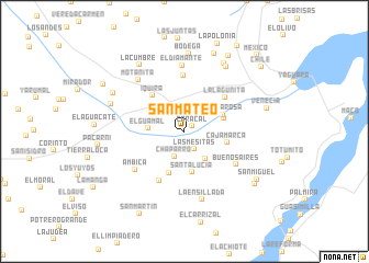 map of San Mateo