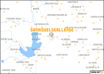 map of San Miguel de Allende
