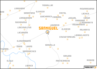 map of San Miguel