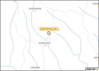 map of San Miguel