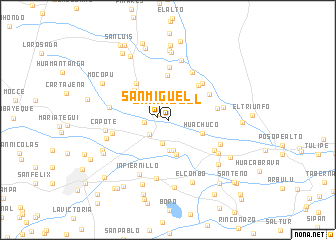 map of San Miguel