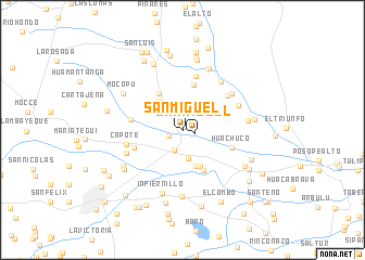 map of San Miguel