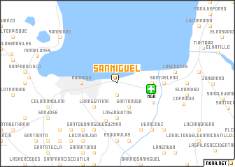 map of San Miguel