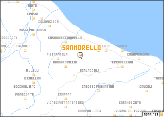 map of San Morello