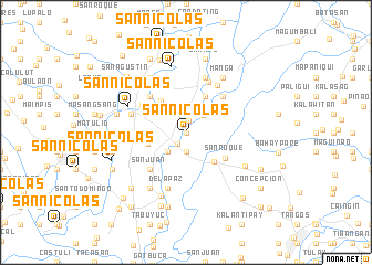 map of San Nicolas