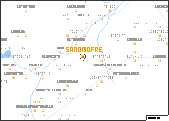 map of San Onofre