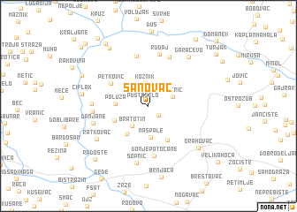 map of Sanovac