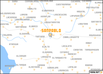 map of San Pablo