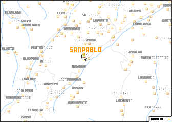 map of San Pablo