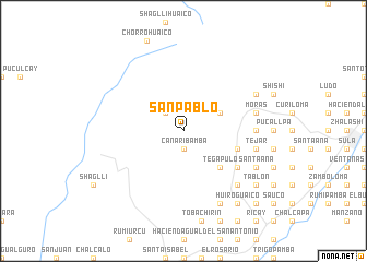 map of San Pablo