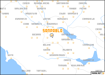 map of San Pablo