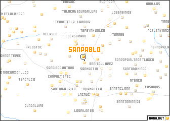 map of San Pablo