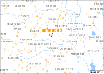 map of SanPacho
