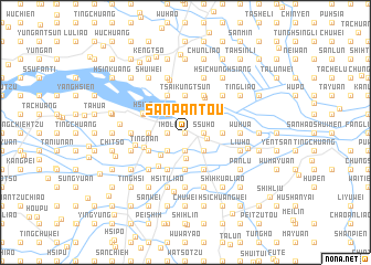 map of San-pan-t\