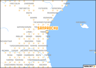 map of San-pao-chu