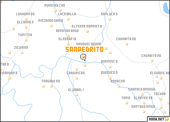 map of San Pedrito