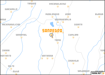 map of San Pedro