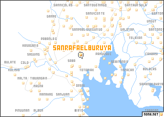 map of San Rafael Buruya