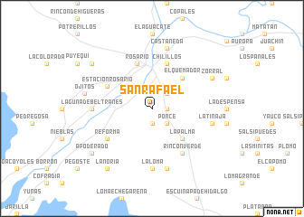 map of San Rafael