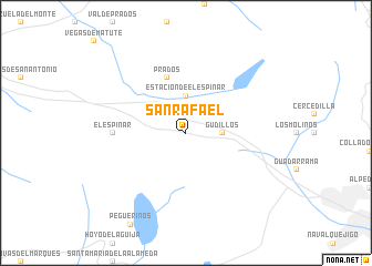 map of San Rafael